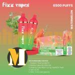 پاد یکبار مصرف هندوانه کلیک فیز ویپز <br><span>Fizz Vapes Watermelon Klik 6000 Puff</span>